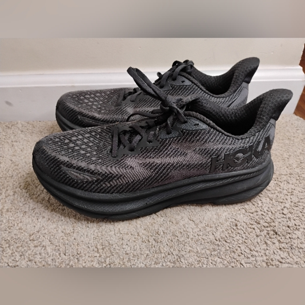 Hoka Black Athletic Shoes